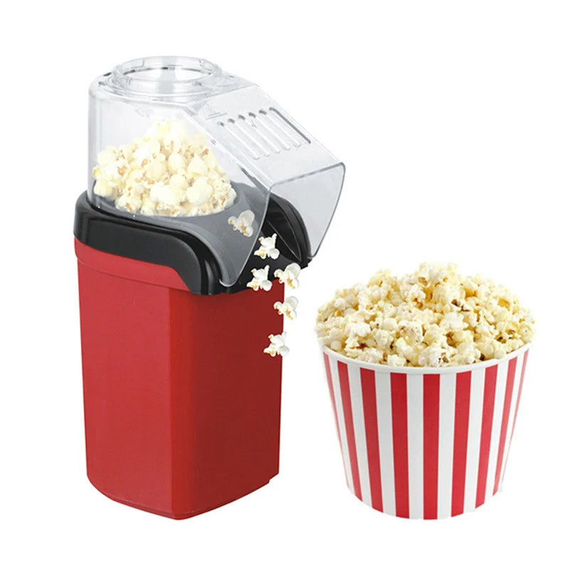 Electric Popcorn Maker Mini Portable 22V Fully Automatic Popcorn Making Home Kitchen Corn Processing and Cooking Machine